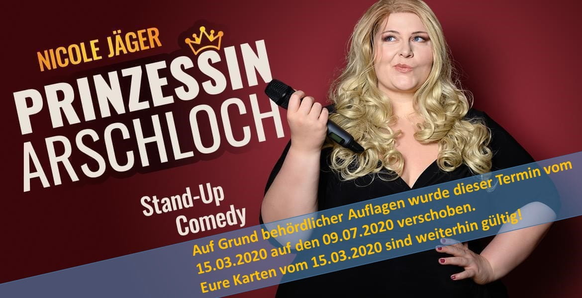 Tickets Nicole Jäger, Prinzessin Arschloch in Bremen